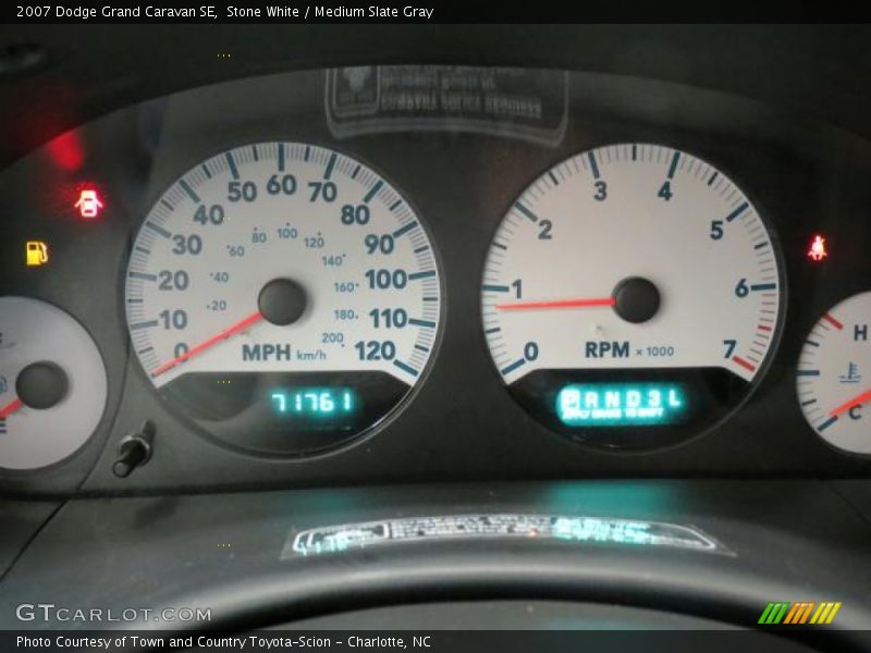  2007 Grand Caravan SE SE Gauges