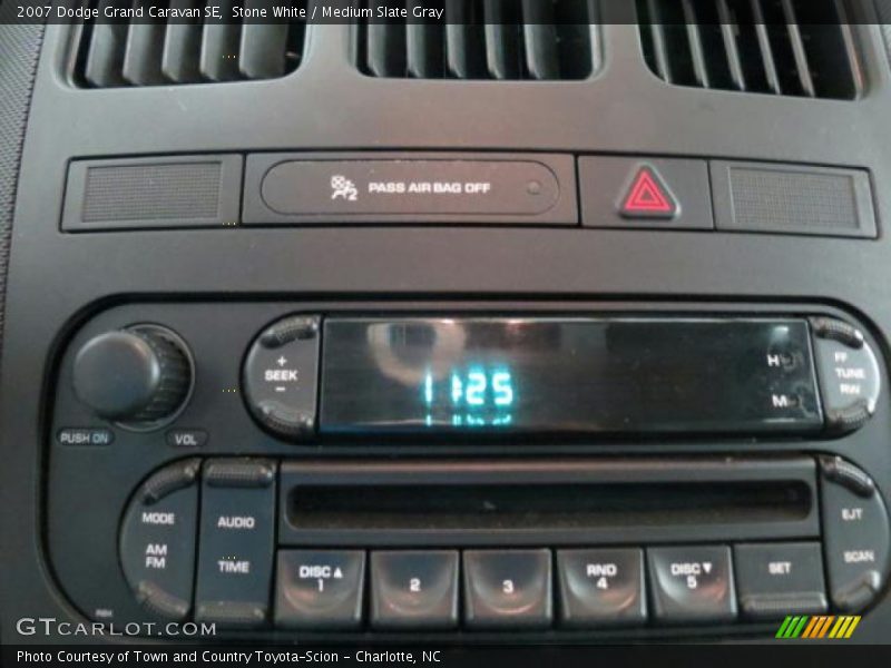 Audio System of 2007 Grand Caravan SE