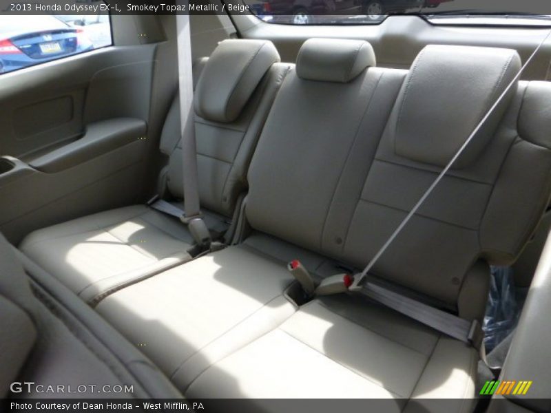 Smokey Topaz Metallic / Beige 2013 Honda Odyssey EX-L