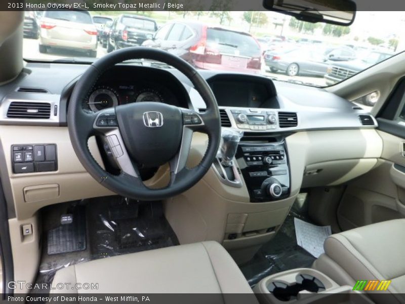 Dashboard of 2013 Odyssey EX-L