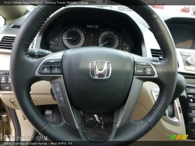 2013 Odyssey EX-L Steering Wheel