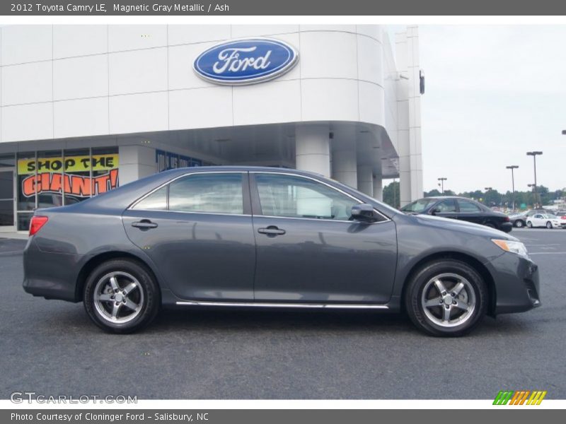 Magnetic Gray Metallic / Ash 2012 Toyota Camry LE