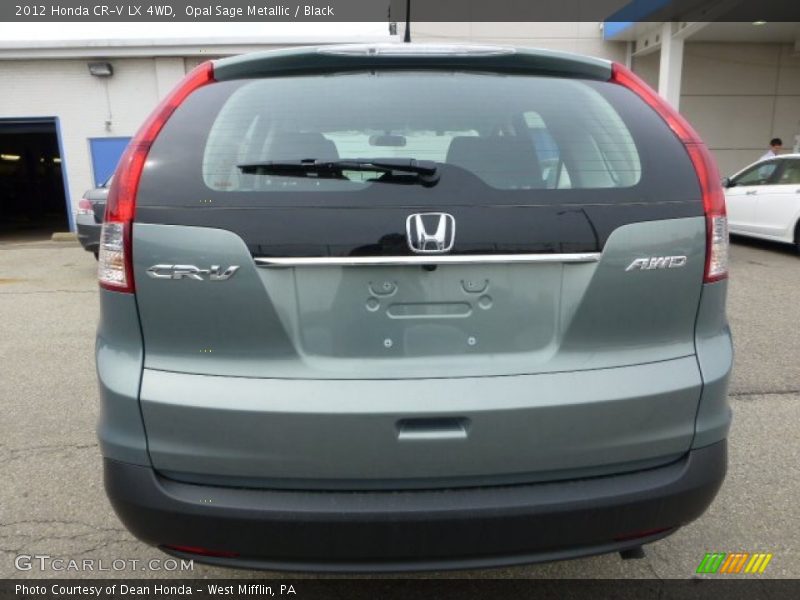 Opal Sage Metallic / Black 2012 Honda CR-V LX 4WD