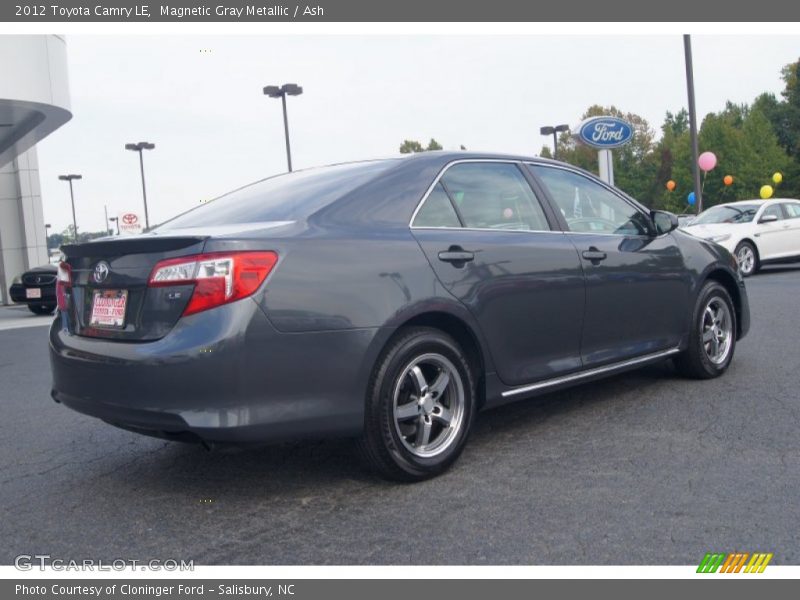 Magnetic Gray Metallic / Ash 2012 Toyota Camry LE