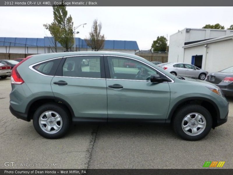 Opal Sage Metallic / Black 2012 Honda CR-V LX 4WD