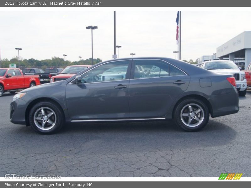 Magnetic Gray Metallic / Ash 2012 Toyota Camry LE