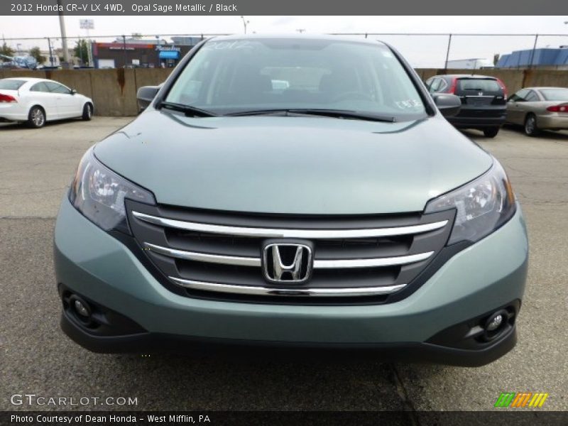 Opal Sage Metallic / Black 2012 Honda CR-V LX 4WD