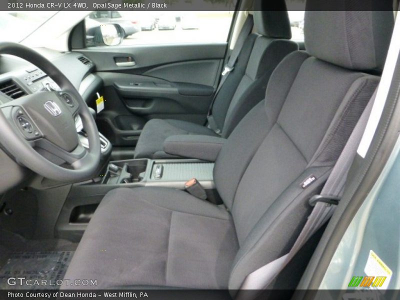 Opal Sage Metallic / Black 2012 Honda CR-V LX 4WD