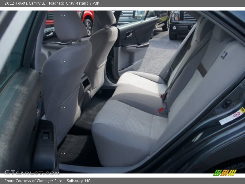 Magnetic Gray Metallic / Ash 2012 Toyota Camry LE