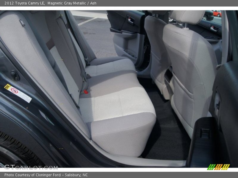 Magnetic Gray Metallic / Ash 2012 Toyota Camry LE