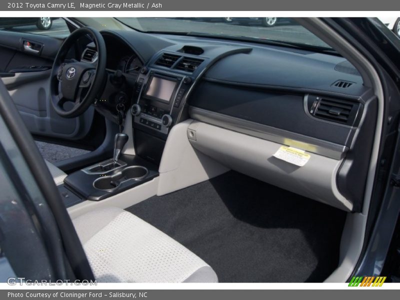 Magnetic Gray Metallic / Ash 2012 Toyota Camry LE
