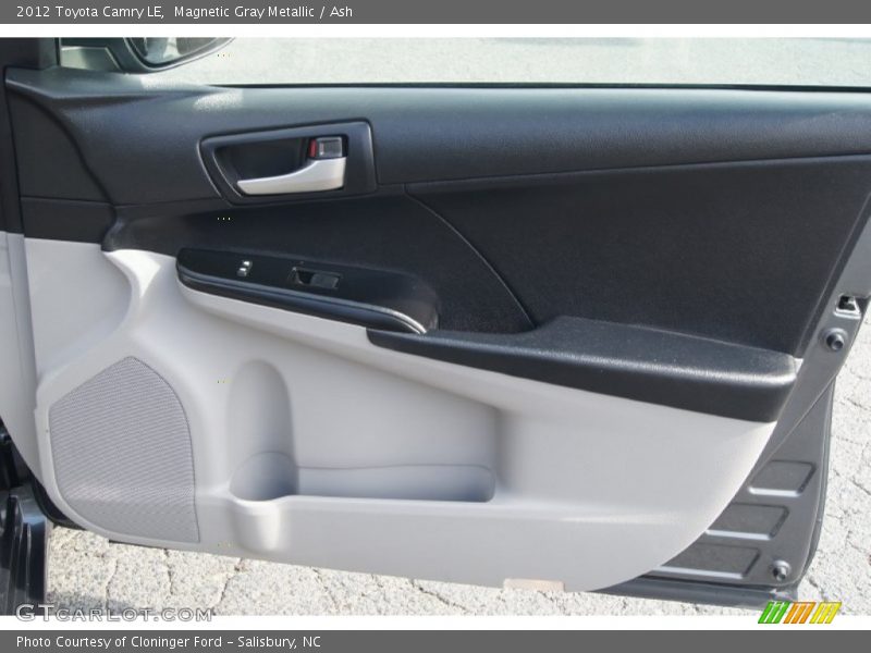 Magnetic Gray Metallic / Ash 2012 Toyota Camry LE