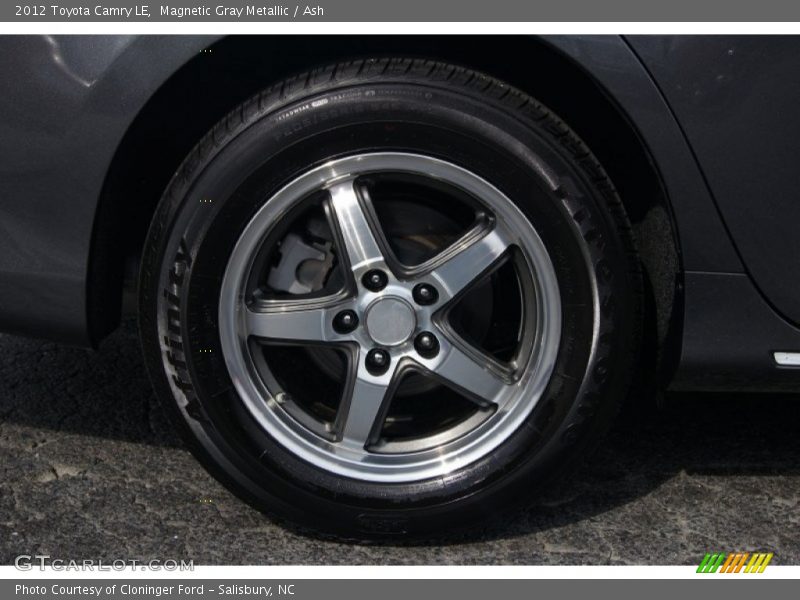 Magnetic Gray Metallic / Ash 2012 Toyota Camry LE