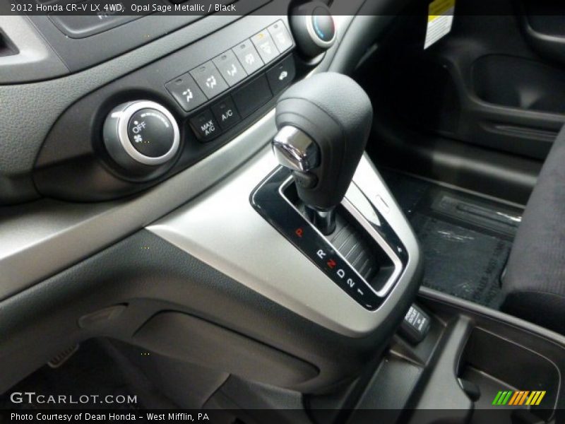 Opal Sage Metallic / Black 2012 Honda CR-V LX 4WD