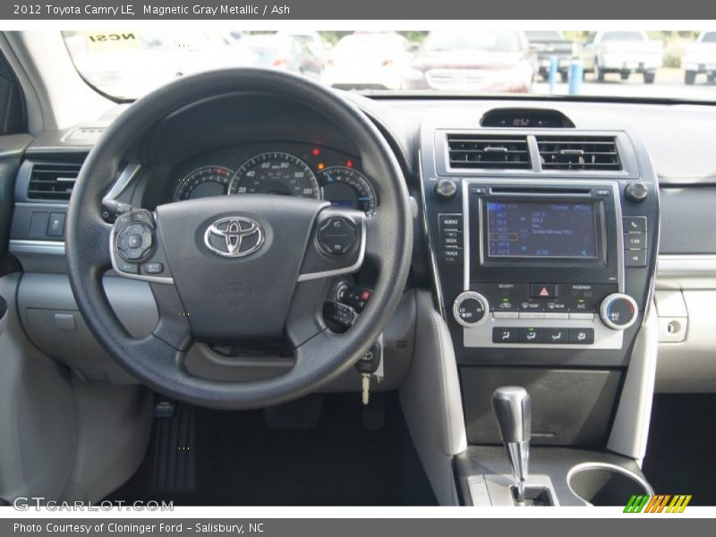 Magnetic Gray Metallic / Ash 2012 Toyota Camry LE