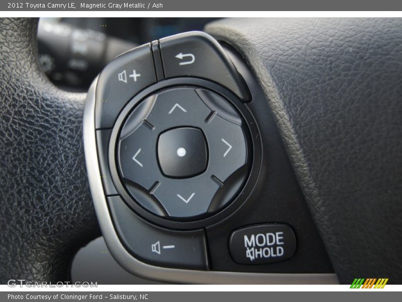 Magnetic Gray Metallic / Ash 2012 Toyota Camry LE