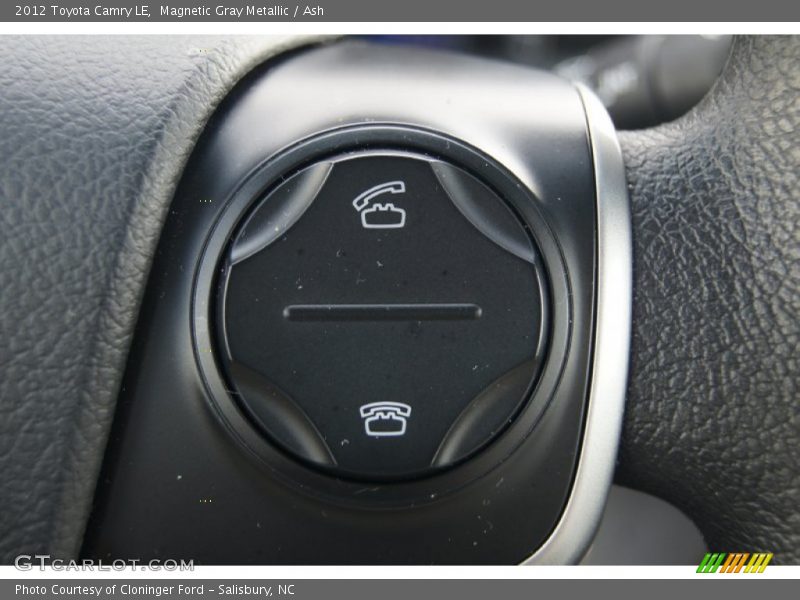 Magnetic Gray Metallic / Ash 2012 Toyota Camry LE