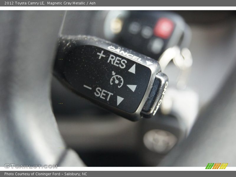 Magnetic Gray Metallic / Ash 2012 Toyota Camry LE