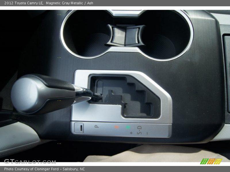 Magnetic Gray Metallic / Ash 2012 Toyota Camry LE