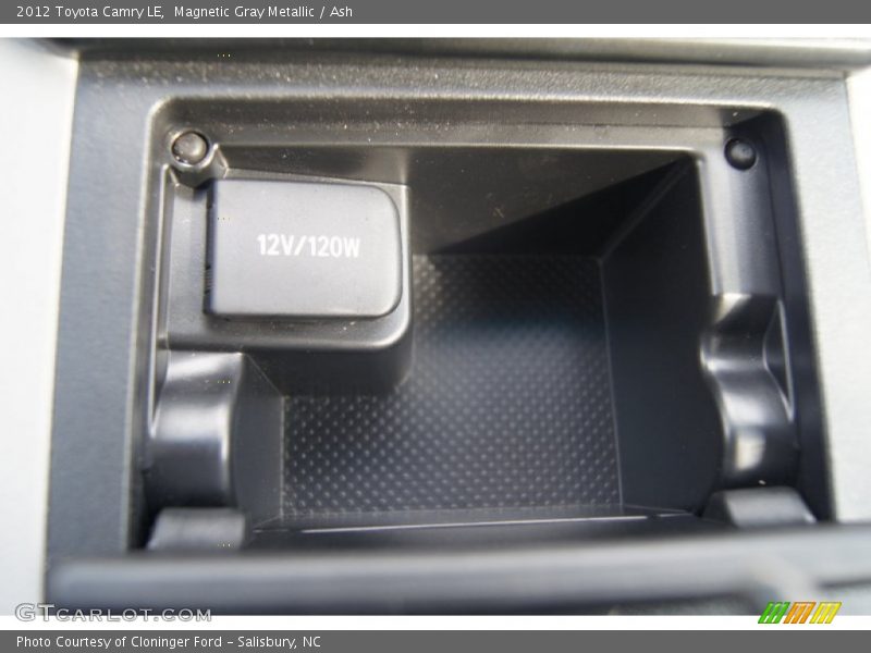 Magnetic Gray Metallic / Ash 2012 Toyota Camry LE