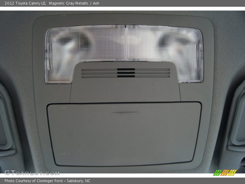 Magnetic Gray Metallic / Ash 2012 Toyota Camry LE