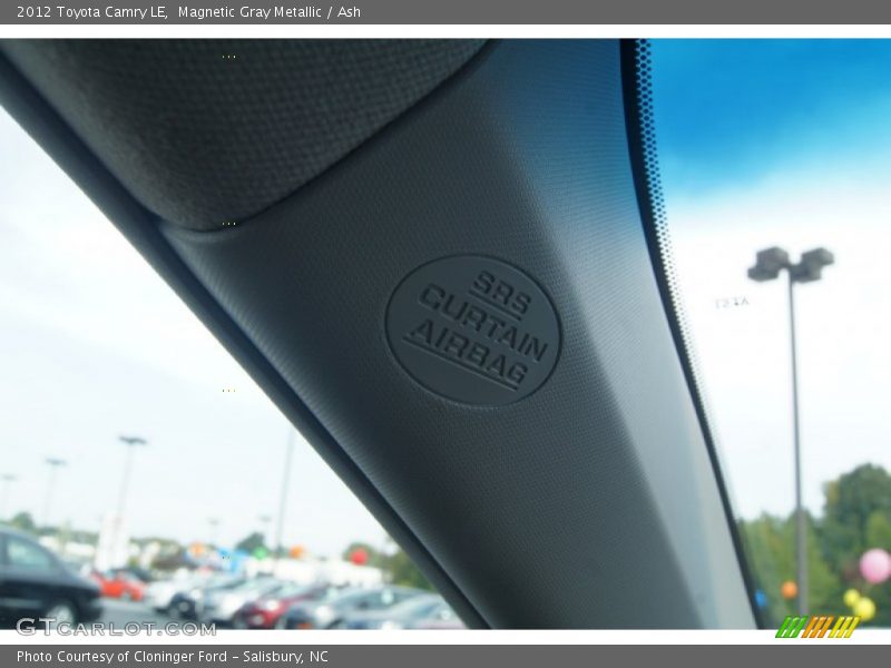 Magnetic Gray Metallic / Ash 2012 Toyota Camry LE