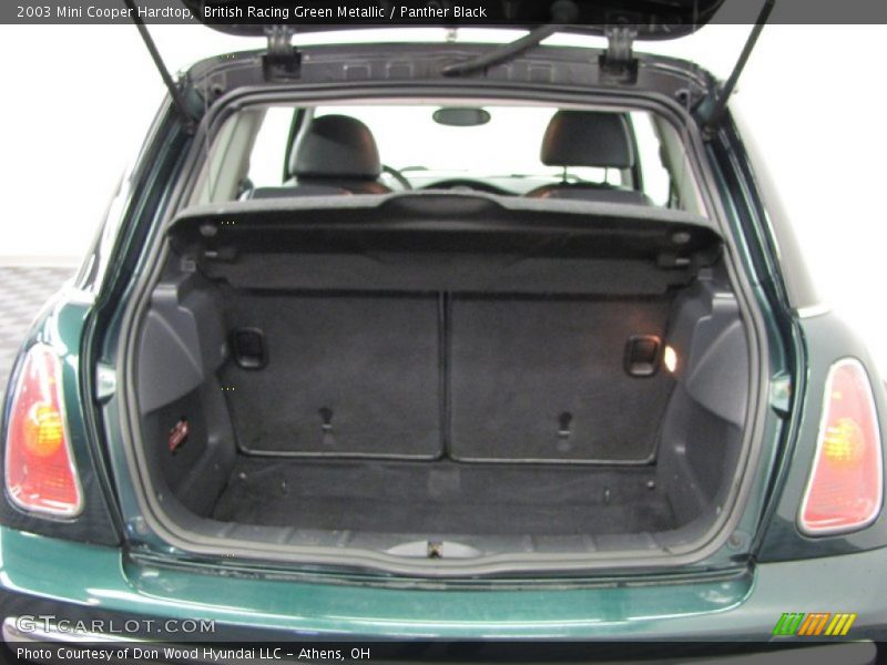 British Racing Green Metallic / Panther Black 2003 Mini Cooper Hardtop