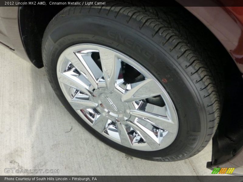 Cinnamon Metallic / Light Camel 2012 Lincoln MKZ AWD