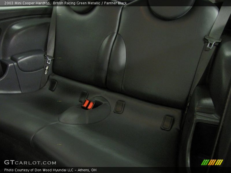 British Racing Green Metallic / Panther Black 2003 Mini Cooper Hardtop