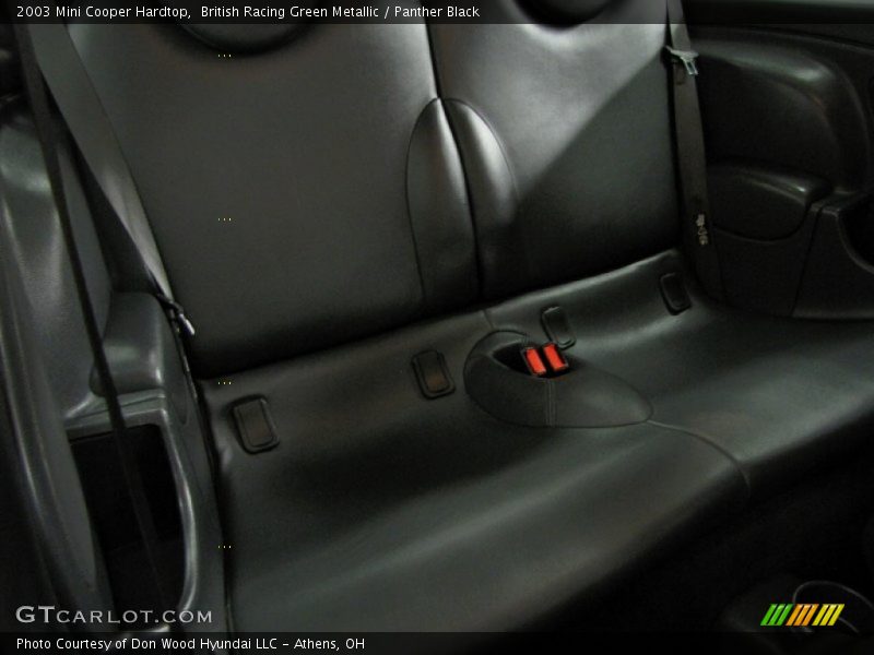 British Racing Green Metallic / Panther Black 2003 Mini Cooper Hardtop