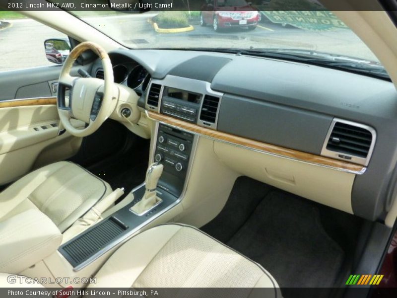 Cinnamon Metallic / Light Camel 2012 Lincoln MKZ AWD