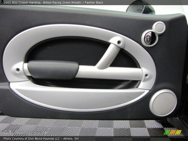 British Racing Green Metallic / Panther Black 2003 Mini Cooper Hardtop