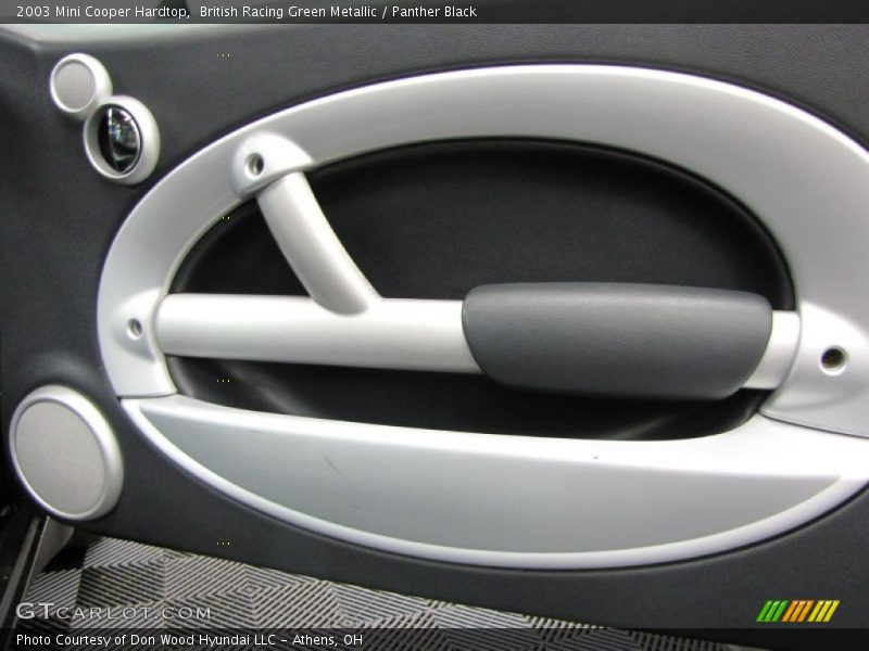 British Racing Green Metallic / Panther Black 2003 Mini Cooper Hardtop