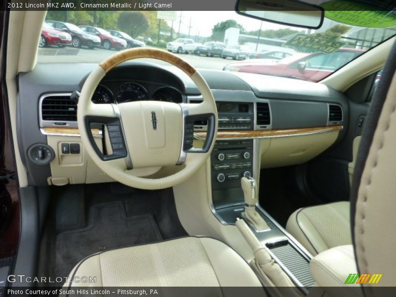 Cinnamon Metallic / Light Camel 2012 Lincoln MKZ AWD