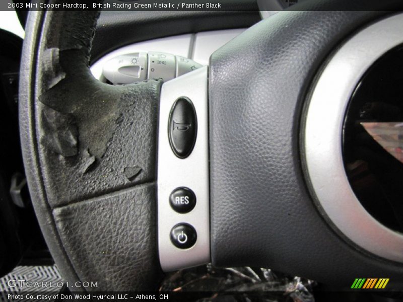 British Racing Green Metallic / Panther Black 2003 Mini Cooper Hardtop