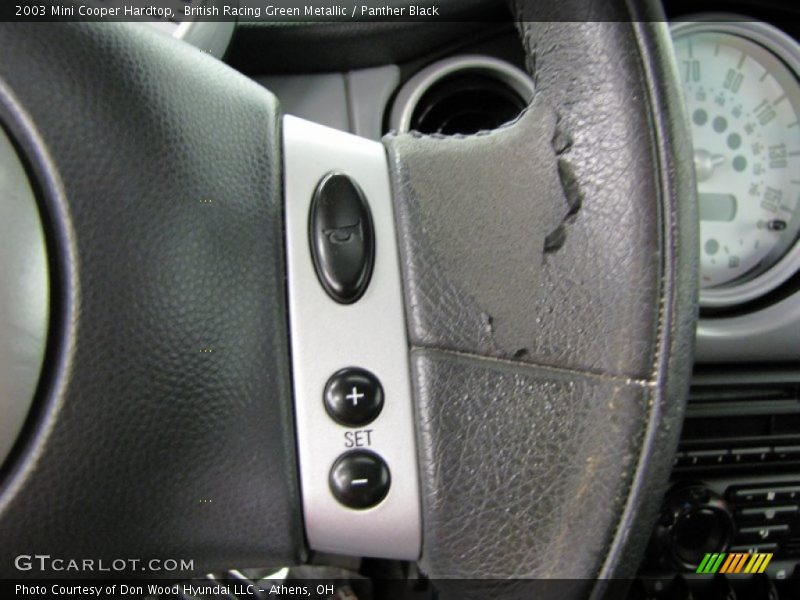 British Racing Green Metallic / Panther Black 2003 Mini Cooper Hardtop