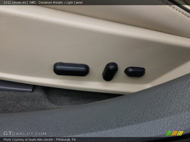 Cinnamon Metallic / Light Camel 2012 Lincoln MKZ AWD