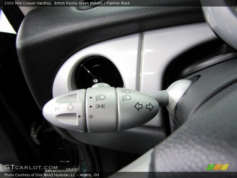 British Racing Green Metallic / Panther Black 2003 Mini Cooper Hardtop