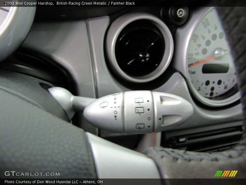 British Racing Green Metallic / Panther Black 2003 Mini Cooper Hardtop