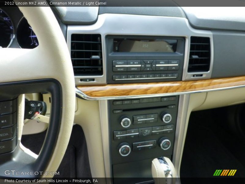 Cinnamon Metallic / Light Camel 2012 Lincoln MKZ AWD