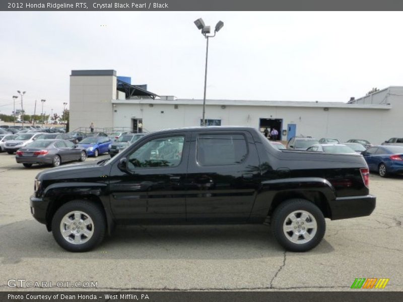 Crystal Black Pearl / Black 2012 Honda Ridgeline RTS