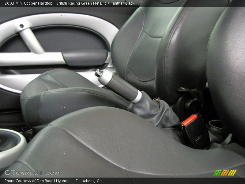 British Racing Green Metallic / Panther Black 2003 Mini Cooper Hardtop