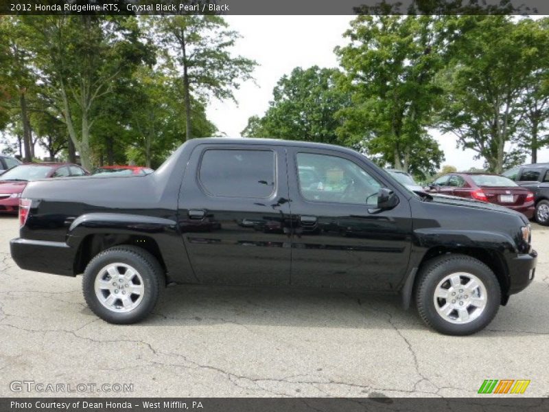 Crystal Black Pearl / Black 2012 Honda Ridgeline RTS