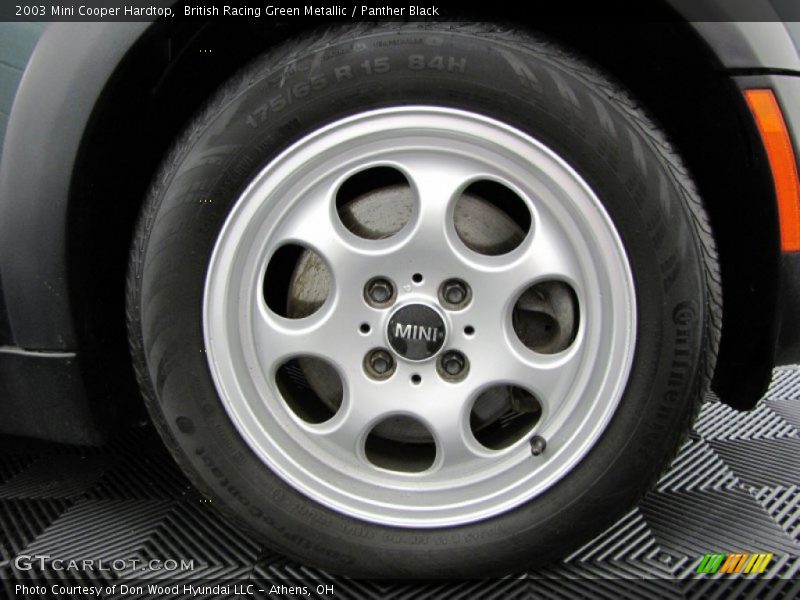 British Racing Green Metallic / Panther Black 2003 Mini Cooper Hardtop