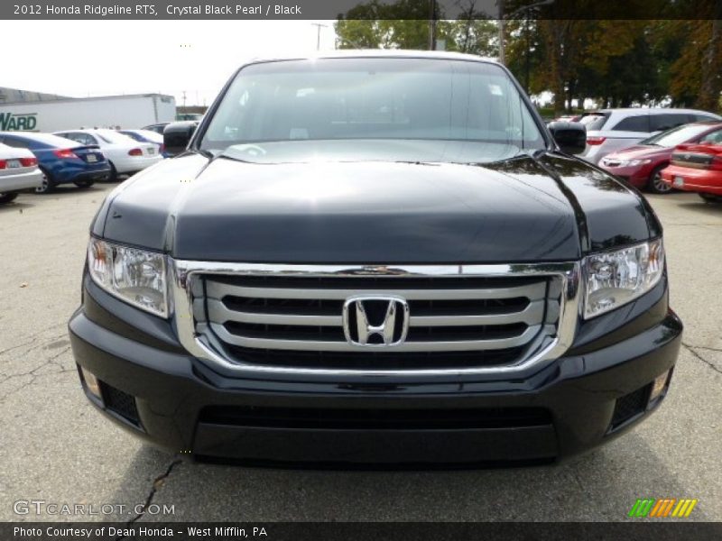 Crystal Black Pearl / Black 2012 Honda Ridgeline RTS
