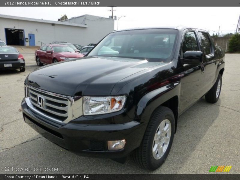 Crystal Black Pearl / Black 2012 Honda Ridgeline RTS