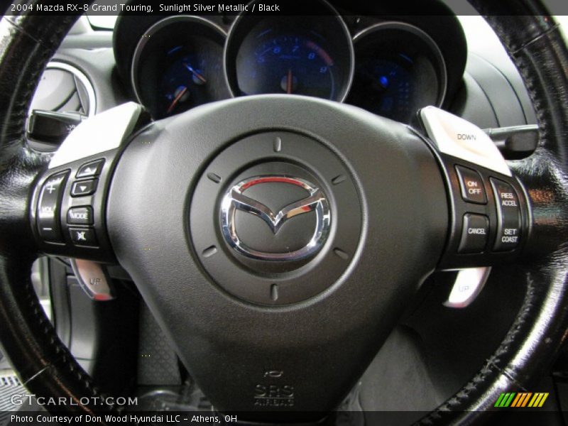 Sunlight Silver Metallic / Black 2004 Mazda RX-8 Grand Touring