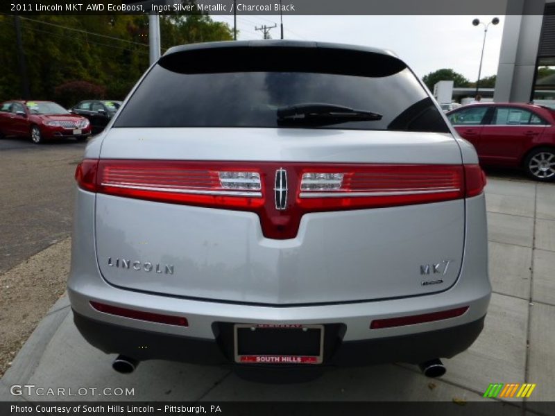 Ingot Silver Metallic / Charcoal Black 2011 Lincoln MKT AWD EcoBoost