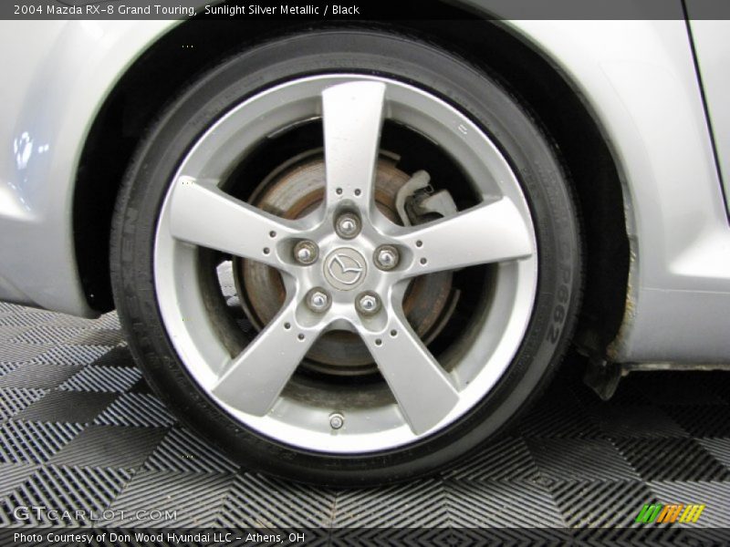 Sunlight Silver Metallic / Black 2004 Mazda RX-8 Grand Touring