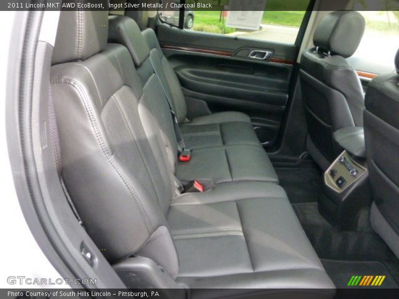 Ingot Silver Metallic / Charcoal Black 2011 Lincoln MKT AWD EcoBoost